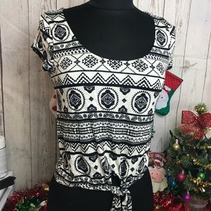 Cute Aztec crop top